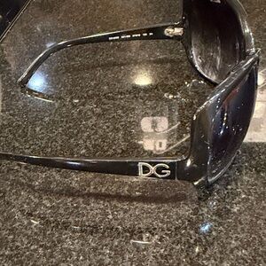 Dolce & Gabbana Black Sunglasses with DG Logo